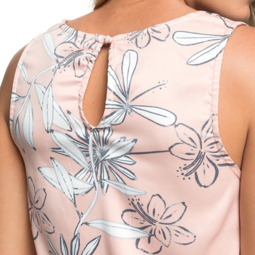 Roxy women’s H and K sateen romper misty rose 🌹 - Picture 3 of 6